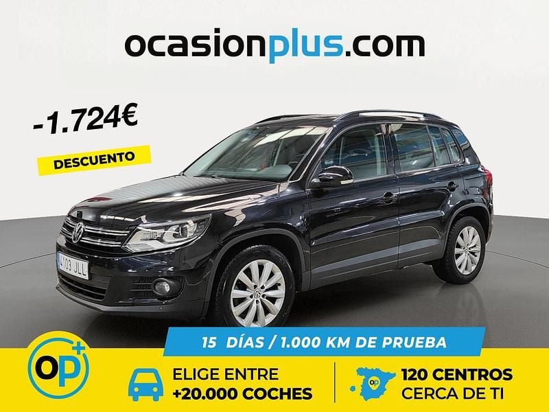 Usado VW Tiguan 110 CV (80 kW) 2016 Negro SUV