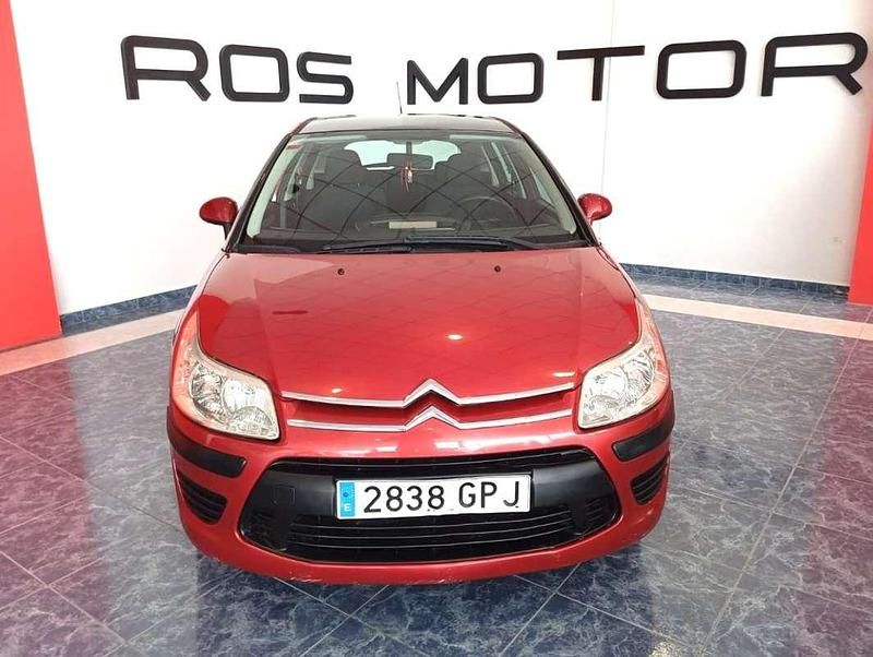 Usado Citroën C4 90 CV (66 kW) 2009 Rojo Utilitario
