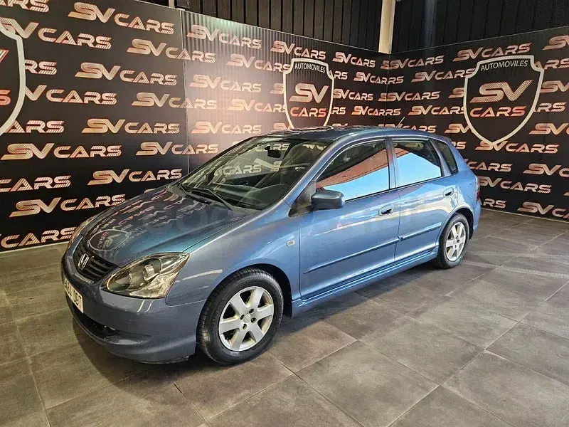 Usado Honda Civic LS 110 CV (80 kW) 2004 Azul Berlina