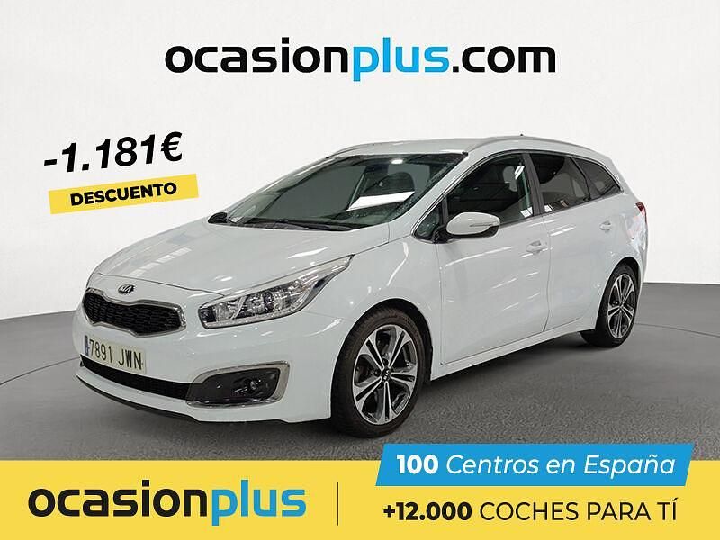 Blanco Usado 2017 Kia Ceed GT Familiar | 12.300 € (Buen precio) - Imagen 1/4
