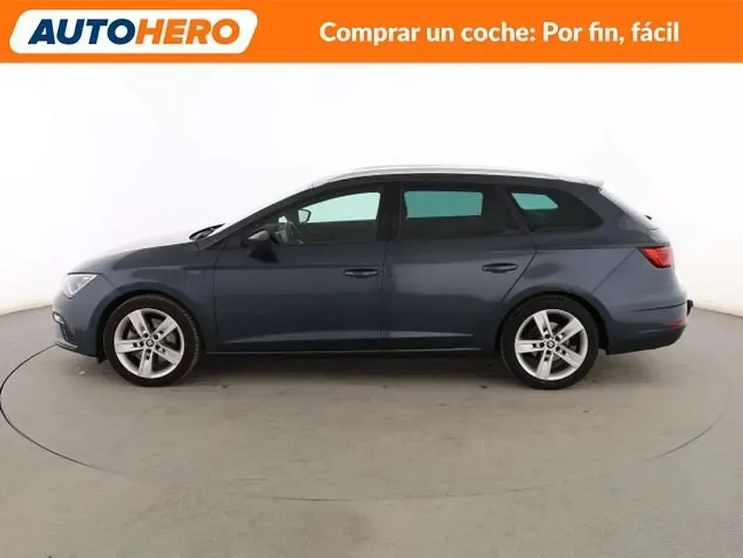 Usado Seat Leon FR 150 CV (110 kW) 2019 Gris Familiar