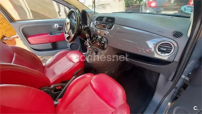Usado Fiat 500C 85 CV (62 kW) 2011 Negro Descapotable