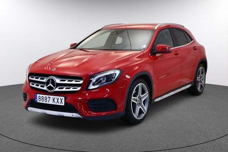 Rojo Usado 2019 Mercedes GLA180 AMG line SUV | 26.170 € - Imagen 1/4