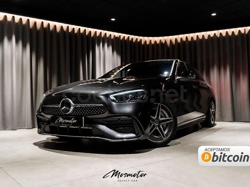 Usado Mercedes C200 163 CV (119 kW) 2022 Gris / plata Berlina