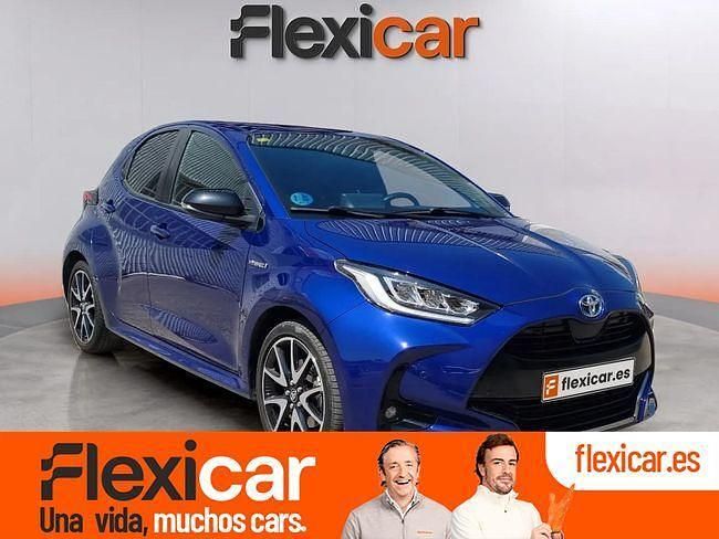 Azul Usado 2020 Toyota Yaris Hybrid Style Berlina | 18.490 € (Un poco caro) - Imagen 1/3