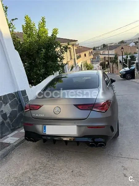 Usado Mercedes CLA250 224 CV (164 kW) 2020 Gris / plata Coupe