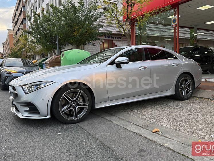 Usado Mercedes CLS350 286 CV (210 kW) 2020 Gris / plata Berlina