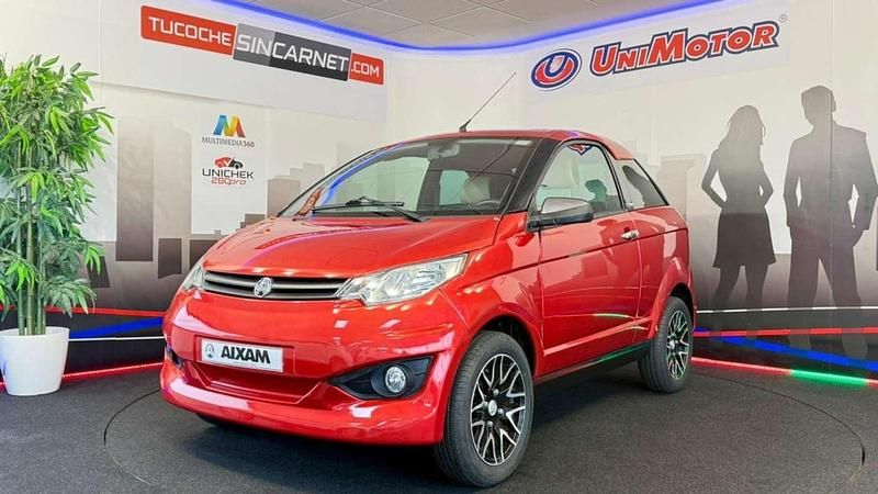 Brugt Aixam Coupe 11 HK (8 kW) 2014 Rød Coupe