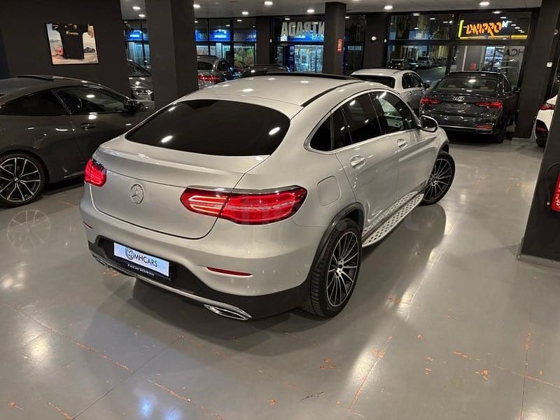 Usado Mercedes GLC220 170 CV (125 kW) 2019 Gris / plata Coupe