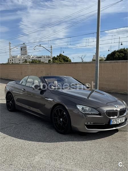 Usado BMW 650 Cabriolet 367 CV (269 kW) 2011 Gris / plata Descapotable