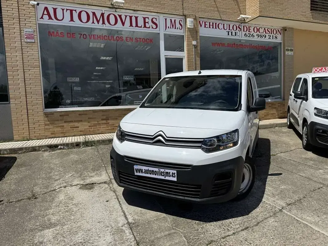 Usado Citroën Berlingo 76 CV (55 kW) 2019 Blanco Monovolumen