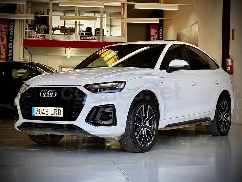 Usado Audi Q5 Sportback S-Line 204 CV (150 kW) 2021 Blanco SUV