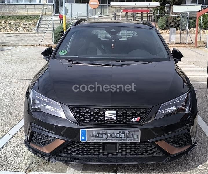 Usado Seat Leon ST CUPRA 300 CV (220 kW) 2018 Negro Familiar
