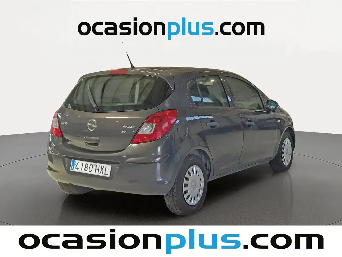 Usado Opel Corsa Expression 75 CV (55 kW) 2014 Gris Utilitario