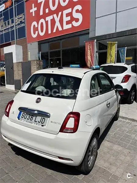 Usado Fiat 500 Lounge 70 CV (51 kW) 2020 Beige Berlina