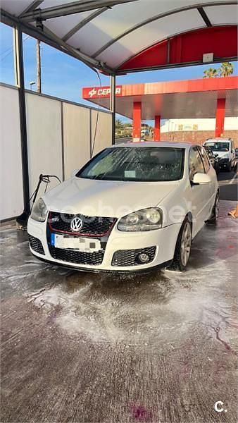 Usado VW Golf V GTI 200 CV (147 kW) 2007 Blanco Berlina