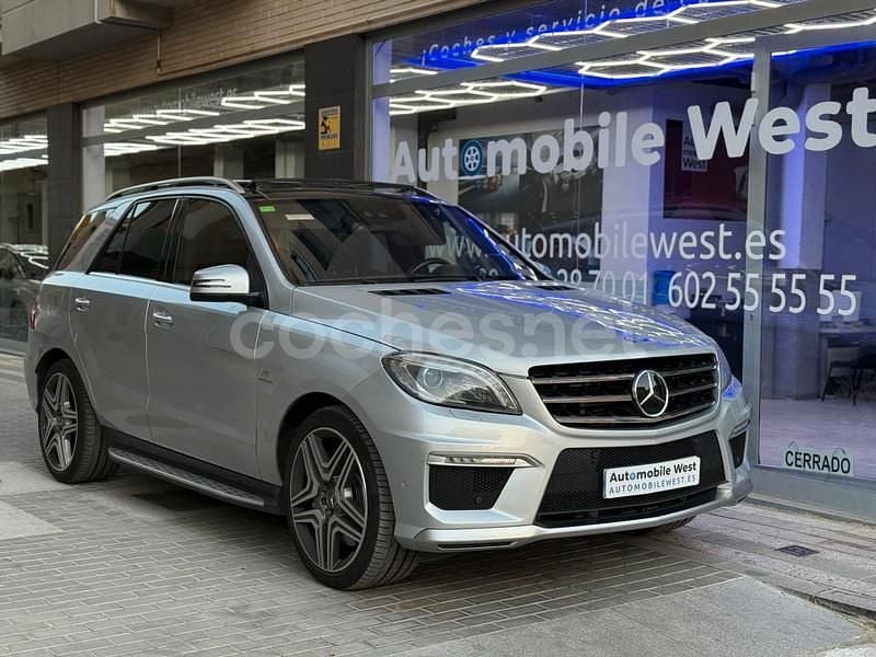 Gris / plata Usado 2013 Mercedes ML63 AMG AMG SUV | 41.000 € - Imagen 1/4