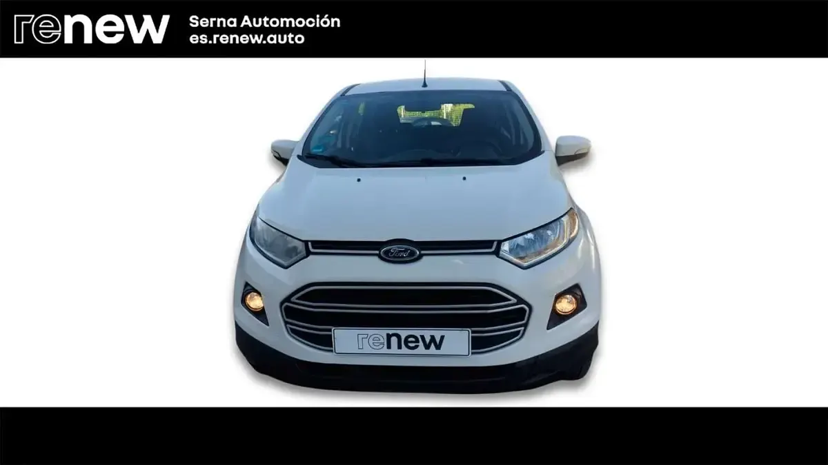 Usado Ford Ecosport Trend 125 CV (91 kW) 2017 Blanco SUV