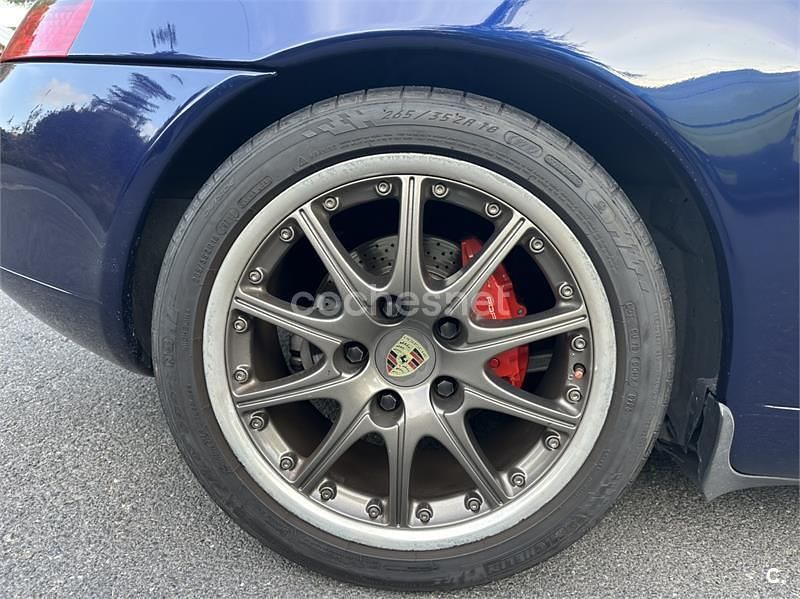 Usado Porsche Boxster S 252 CV (185 kW) 2002 Azul Descapotable