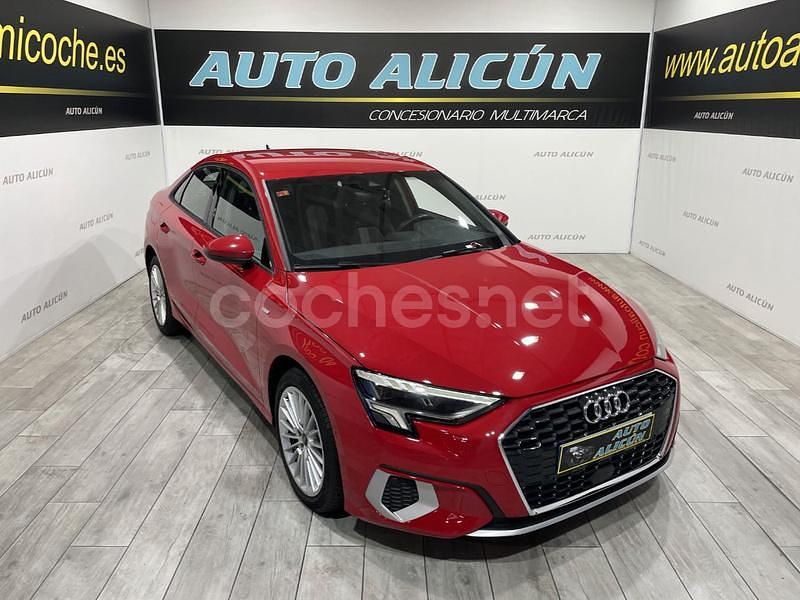 Rojo Usado 2021 Audi A3 Berlina | 23.400 € (Precio justo) - Imagen 1/4