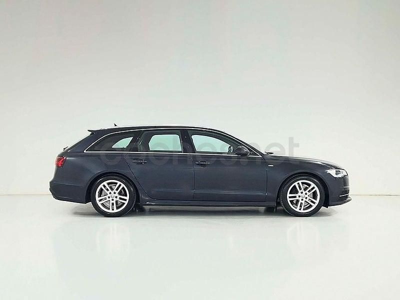 Usado Audi A6 S-Line 190 CV (139 kW) 2015 Azul Familiar