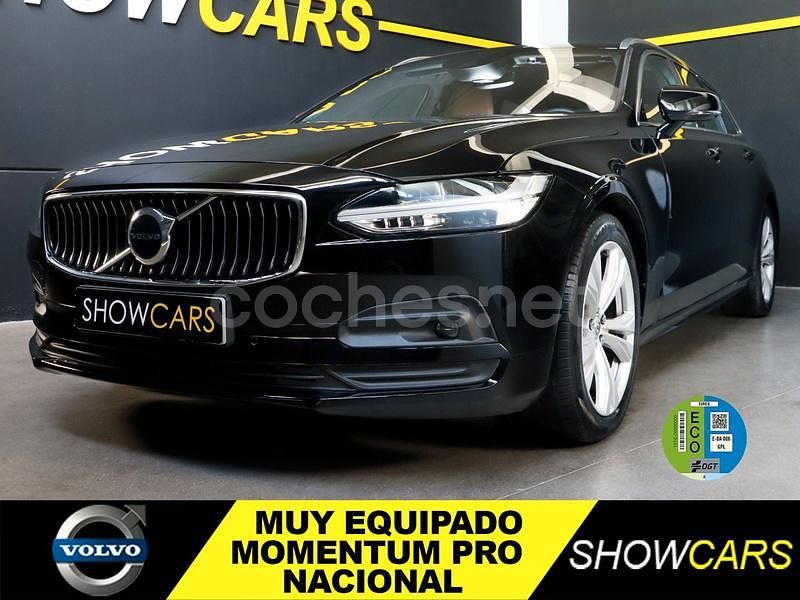 Negro Usado 2021 Volvo V90 Momentum Familiar | 33.500 € (Precio justo) - Imagen 1/4