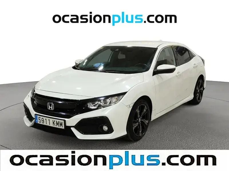 Blanco Usado 2018 Honda Civic Elegance Utilitario | 18.181 € (Precio justo) - Imagen 1/4