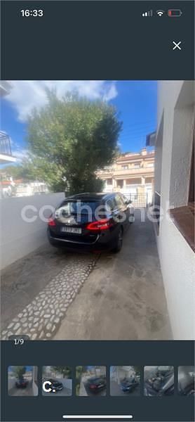 Usado Peugeot 308 SW Allure 150 CV (110 kW) 2016 Azul Familiar