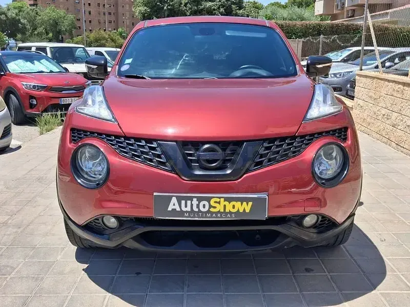 Usado Nissan Juke Tekna 115 CV (84 kW) 2015 Granate SUV