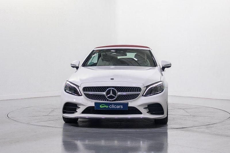 Usado Mercedes C220 194 CV (142 kW) 2019 Blanco Descapotable