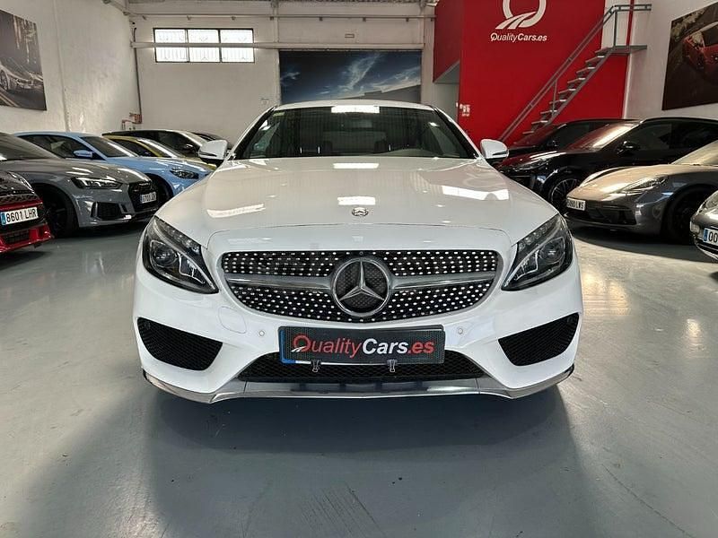 Usado Mercedes C220 170 CV (125 kW) 2016 Blanco Coupe