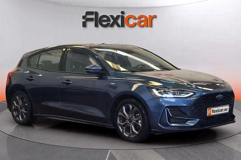 Usado Ford Focus ST-Line 125 CV (91 kW) 2023 Azul Berlina