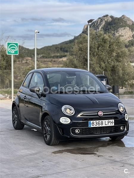 Usado Fiat 500 Sport 70 CV (51 kW) 2021 Negro Berlina