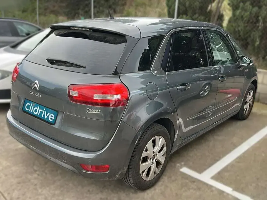 Usado Citroën C4 Seduction 116 CV (85 kW) 2015 Gris Utilitario