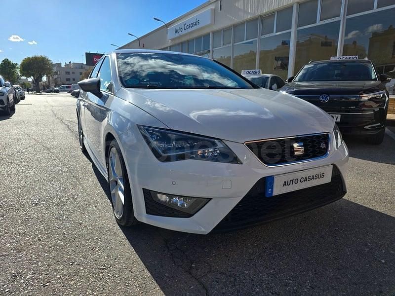 Usado Seat Leon FR 184 CV (135 kW) 2016 Blanco Berlina