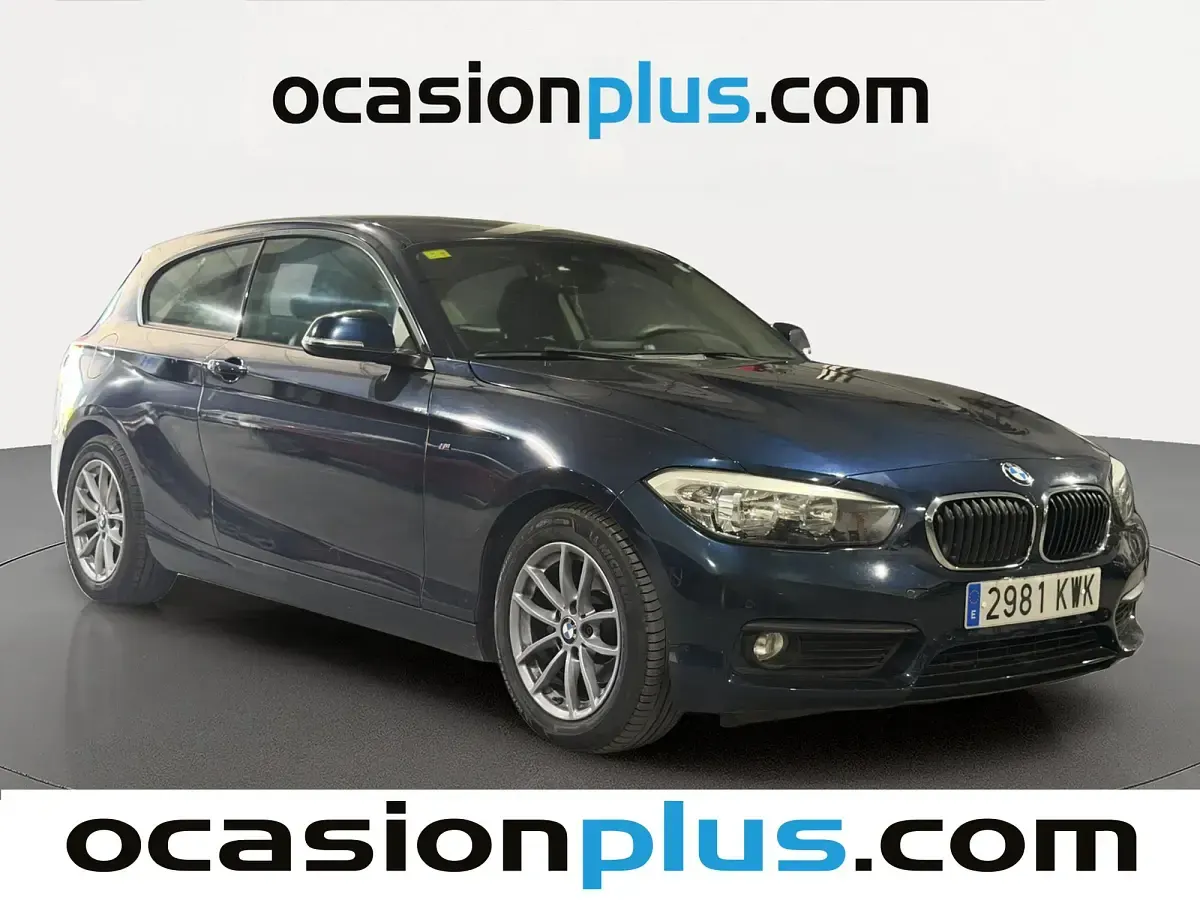 Usado BMW 116 Efficient Dynamics 116 CV (85 kW) 2015 Azul Utilitario