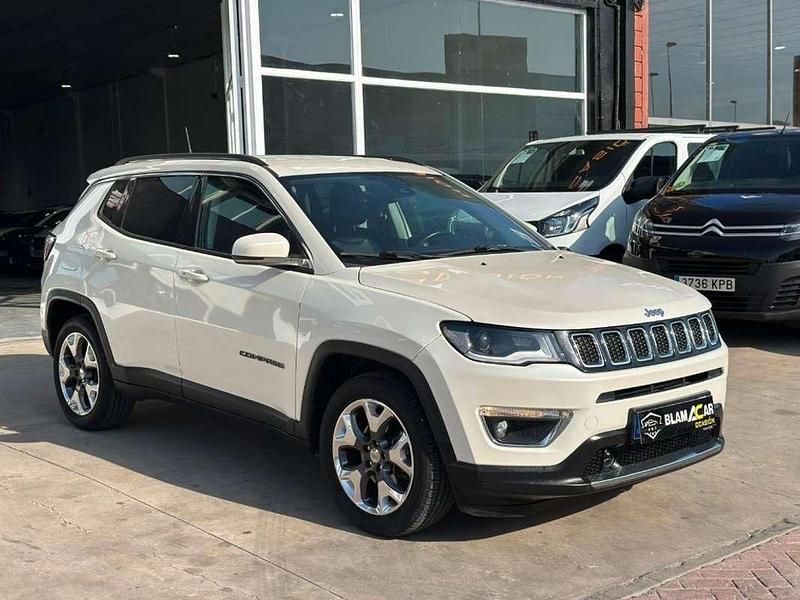Blanco Usado 2019 Jeep Compass Limited SUV | 18.500 € (Un poco caro) - Imagen 1/4
