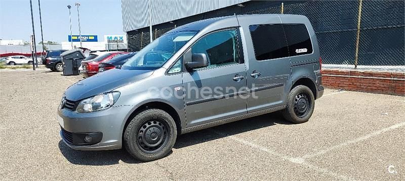 Usado VW Caddy Comfortline 102 CV (75 kW) 2011 Azul Monovolumen