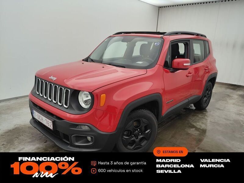 Rojo Usado 2018 Jeep Renegade Longitude SUV | 14.450 € (Precio justo) - Imagen 1/4