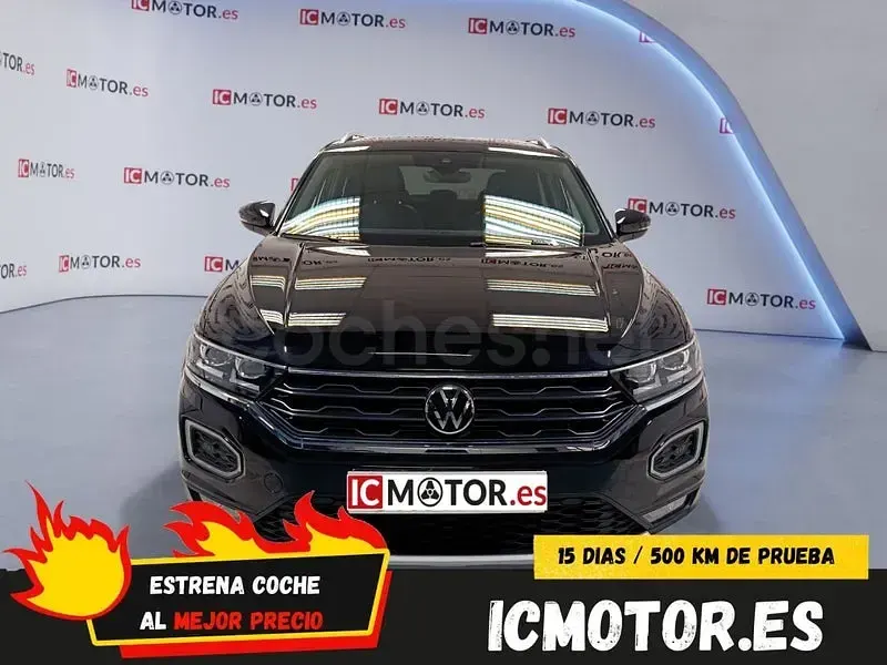 Usado VW T-Roc Sportline 150 CV (110 kW) 2022 Negro SUV