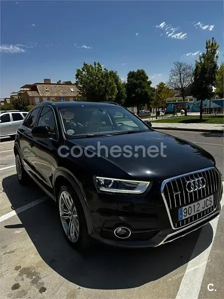 Usado Audi Q3 Premium 140 CV (102 kW) 2015 Negro SUV