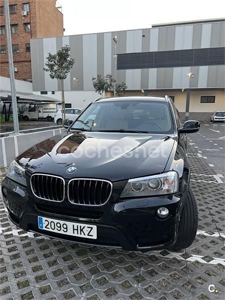 Usado BMW X3 245 CV (180 kW) 2012 Negro SUV