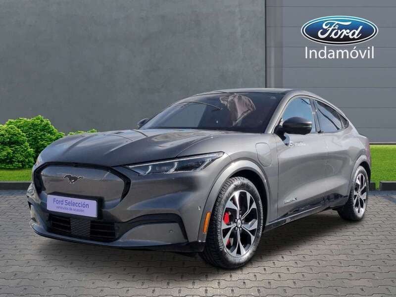 Gris Usado 2021 Ford Mustang Mach-E SUV | 64.400 € - Imagen 1/4