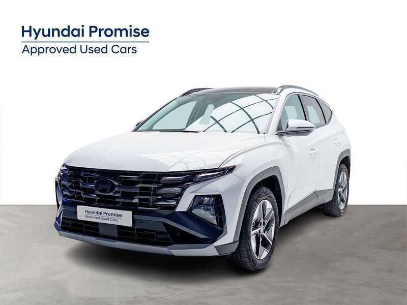 Atlas white Nuevo 2024 Hyundai Tucson SUV | 37.900 € (Caro) - Imagen 1/4