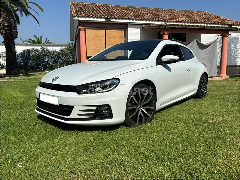 Blanco Usado 2017 VW Scirocco R-line Coupe | 18.500 € (Precio justo) - Imagen 1/4