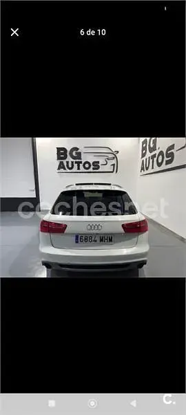Usado Audi A6 S-Line 313 CV (230 kW) 2012 Blanco Familiar