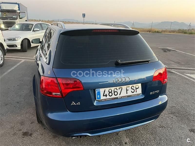 Azul Usado 2007 Audi A4 S-Line Familiar | 6600 € (Precio justo) - Imagen 1/4