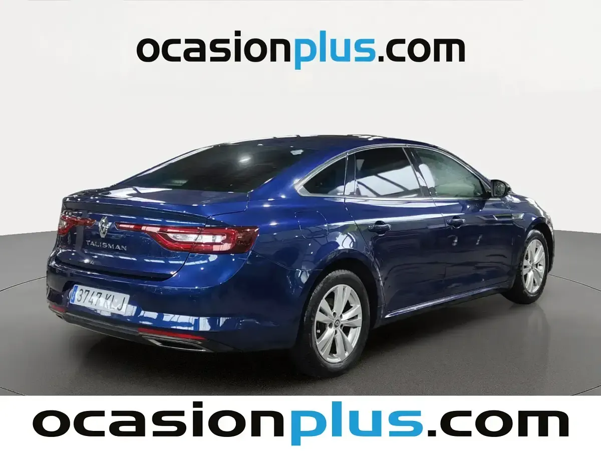 Usado Renault Talisman Zen 130 CV (95 kW) 2018 Azul Berlina
