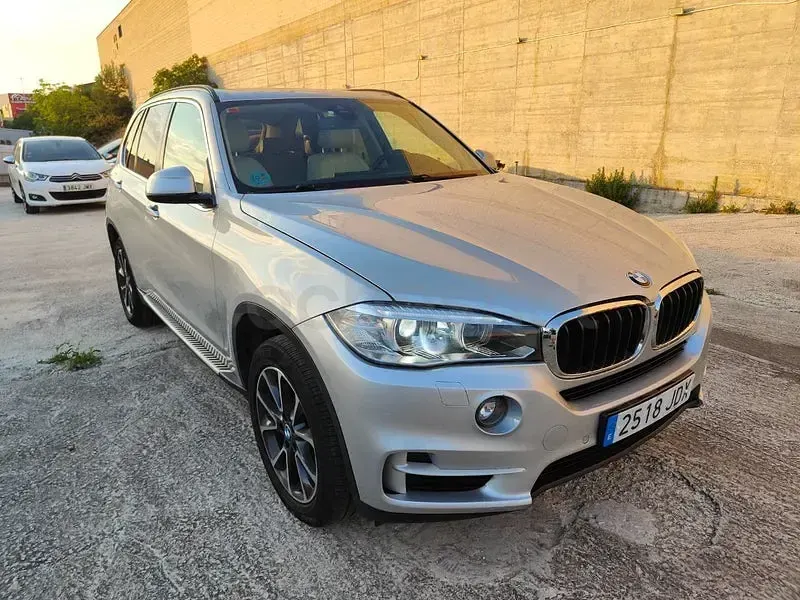 Usado BMW X5 231 CV (169 kW) 2015 Gris / plata SUV