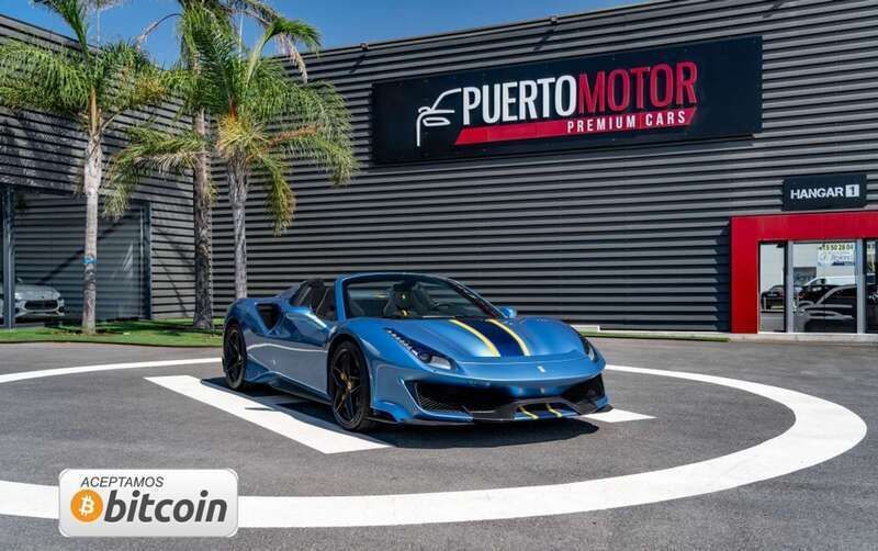 Azul Usado 2019 Ferrari 488 Coupe | 746.990 € - Imagen 1/4